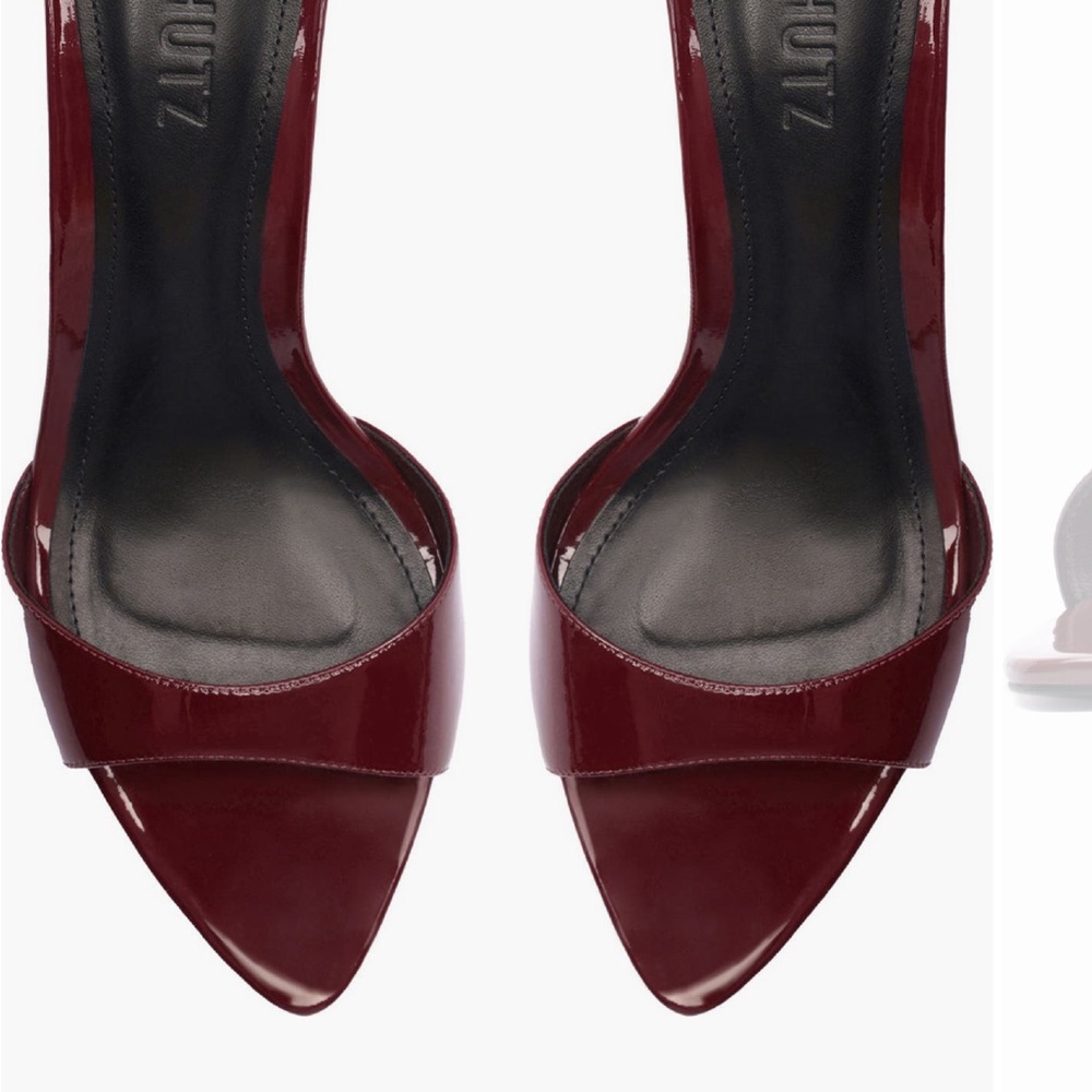 SCHUTZ Burgundy Patent Heels BRAND NÉW